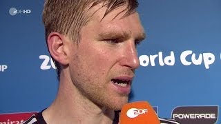 Per Mertesacker Interview im ZDF nach Spiel gegen Algerien  Full HD [upl. by Rabka]