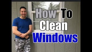 How To Clean Windows Without Leaving Streaks [upl. by Wye900]