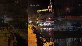 A peaceful and warm midnight Menton nice europe france summer travel holiday vacation shorts [upl. by O'Neill]