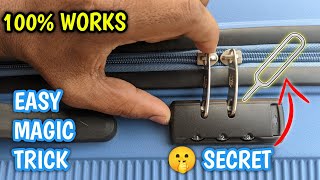 How To Unlock Forgotten Combination Lock password Very easy method [upl. by Monney]