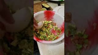 Guacamole at home subscribe guacamole subscribe like share explore fyp [upl. by Trant]