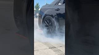 CHRYSLER 300 HELLCAT BURNOUT dodge chrysler dodgehellcat chrysler300srt8 hellcat hellcat300 [upl. by Alhak]