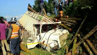 One dead in road accident near Mityana town [upl. by Reinar256]