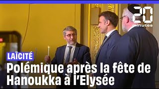 Laïcité  La célébration de Hanoukka eu sein de lElysée crée la polémique [upl. by Jocelin849]