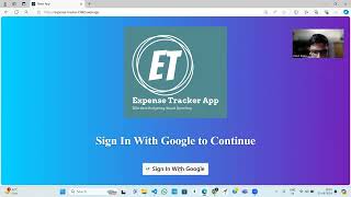 Expense Tracker App Explaination [upl. by Earl]