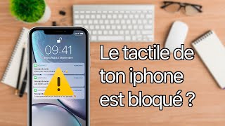 Comment débloquer un iPhone avec le tactile bloqué [upl. by Netsrik]