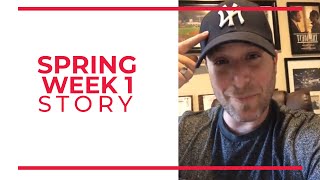 Walk At Home Spring Training Challenge  Week 1 Story [upl. by Eneroc]