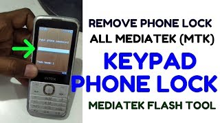 Remove Phone Lock All Mediatek MTK Keypad Mobile by tool without box [upl. by Ttirrem]