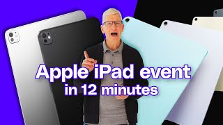 Apple’s iPad event in 12 minutes [upl. by Willis]