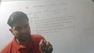 incomplete oxidation of secondary alcohol using weak oxidising agent chemistry [upl. by Seward]