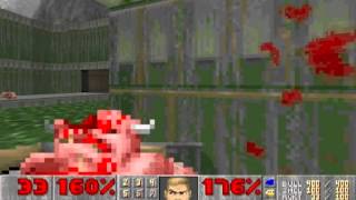 Ultimate Doom 100 Walkthrough E1M6 Central Processing [upl. by Kiyohara]