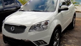 SSangYong Korando  wwwcarblogbr [upl. by Saqaw]