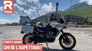 CFMOTO 800MT la prova definitiva della maxi enduro cinese in strada e fuoristrada [upl. by Scandura]