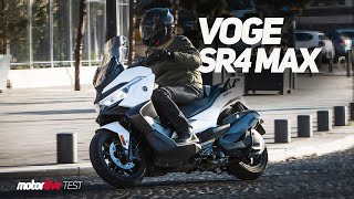 TEST VOGE SR4 MAX  MOTORLIVE [upl. by Becca]