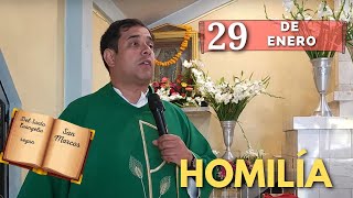 EVANGELIO DE HOY lunes 29 de Enero del 2024  Padre Arturo Cornejo [upl. by Beedon923]