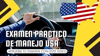 EXAMEN DE MANEJO PRACTICO USA 2024 I APRUEBA CON ESTE VIDEO [upl. by Floridia]