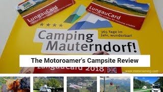 Camping Mauterndorf Austria [upl. by Zosema]