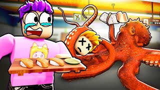 Can We Beat ROBLOX SCARY SUSHI SECRET ENDING [upl. by Yrrehc]