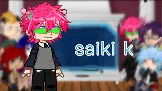 The Disasterous Life Of Saiki K React To Kusuo Saiki  TW IN DESC [upl. by Ayom]