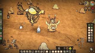 Fighting Dragonfly on a Beefalo DST [upl. by Gerladina487]