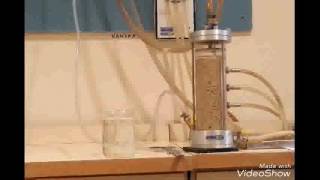 نفاذية التربه ASTM D2434 Standard Test Method for Permeability of Granular Soils [upl. by Hsemar804]