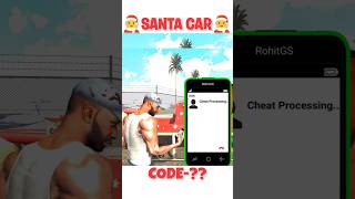 Santa Car Cheat code in Indian bike driving 3d  Indian bike driving 3d new update shorts [upl. by Ripleigh]