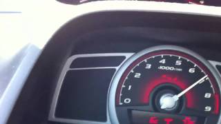 2008 Tuned Civic Si FullRace acceleration [upl. by Conny923]