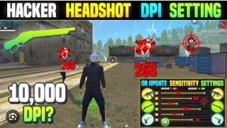 dpisensitivitypointer speed in Free Fire headshot setting [upl. by Boesch517]