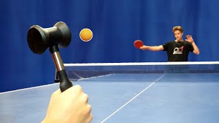 Can you play ping pong with a MEAT HAMMER [upl. by Orvie66]