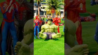 HULK SAVES AVERAGE FROM ZOMBIE VENOM GANG 🤯 shorts gta5 [upl. by Maidel595]