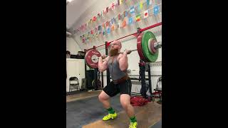 Week 11  Road to 320 120x10 snatch [upl. by Oivaf121]