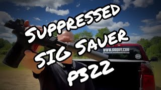 SIG Sauer P322 Suppressed [upl. by Cran]