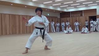 Empi kata by Okamoto Sensei JKS [upl. by Eyt]