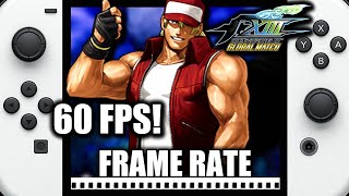 The King of Fighters XIII Global Match  Nintendo Switch Frame Rate Test [upl. by Ettedanreb]