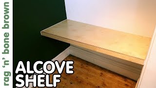 Scribe Fitting An Alcove Shelf [upl. by Ozzy633]