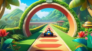 Mario Kart Tour Wii Koopa Cape Gameplay [upl. by Syman]