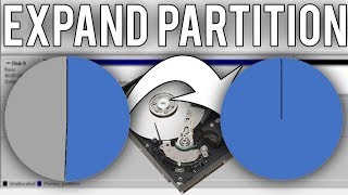 How To Expand A Hard Drive Partition After Cloning Windows Tutorial [upl. by Nayllij]