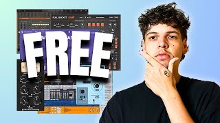 Best FREE Plugins For 2024 Making Beats In FL Studio [upl. by Eelarual588]