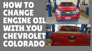 How to change oil and filter for Chevrolet Colorado Duramax engine 28 LTLTZ 20122020 [upl. by Hepsiba]