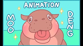 Moo Deng Animation Meme [upl. by Hamner]