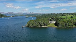 Storrs Hall amp The Lakeside Suites by Skylark Aerial Photography quotLake District Drone Servicequot [upl. by Edithe]