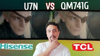 U7N vs QM741G ¿Cuál debes elegir Miniled  Qled Smart tv 4k [upl. by Aicinad428]