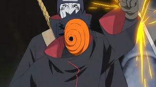 Tobi detiene la espada de Zabuza con un solo brazo  El Grupo Taka se une a Akatsuki [upl. by Wall]