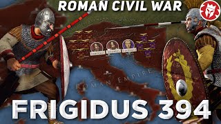 Battle of Frigidus 394  End of the Pagan Rome DOCUMENTARY [upl. by Dominica]