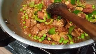 Peshawari famous chicken 🐔 jalfrezi  Resham Cooking [upl. by Jaddan]