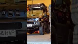 Suzuki Jimny with Overlander rooftop tent rooftoptent tent camping wildlife [upl. by Fidela293]