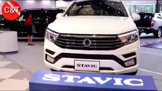 New STAVIC11 seats 2019 Reviews in CambodiaSsangYong STAVIC 2019 Reviews [upl. by Onitnevuj423]