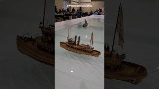 All Aboard Live Steam Wooden Model Boat [upl. by Sidoney]