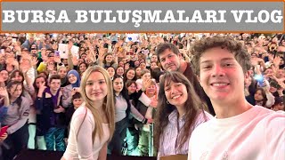 Bursa Sinema Buluşmaları Vlog Ecrin Su Çoban Kardeş Takımı Film [upl. by Zweig]