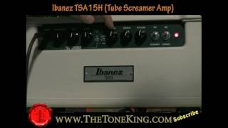 Ibanez TSA15H Tube Screamer Amp Head Demo [upl. by Ziwot111]